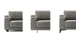 Divano da 5 posti modello James di Doimo salotti scontato