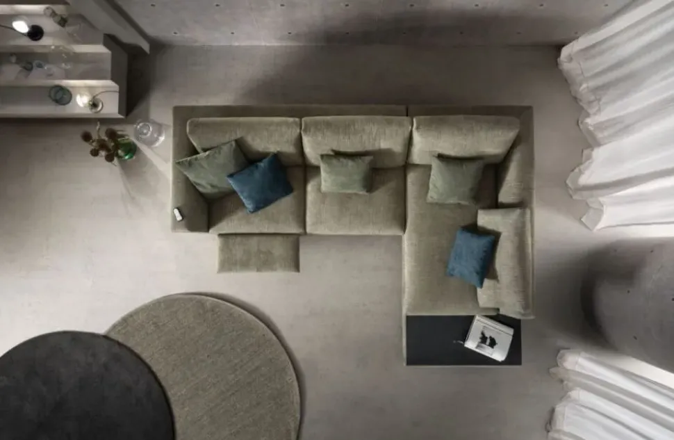 Divano da 3 posti modello Dafne di Samoa scontato