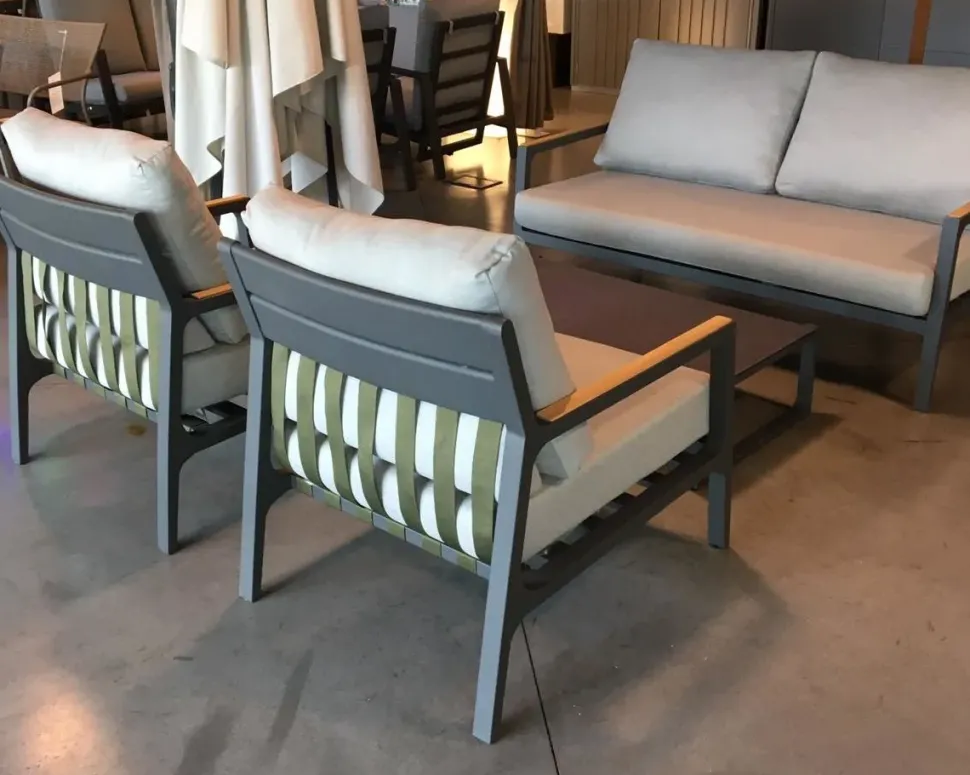 Divano da giardino Bizzotto Molokai antracite con un ribasso esclusivo