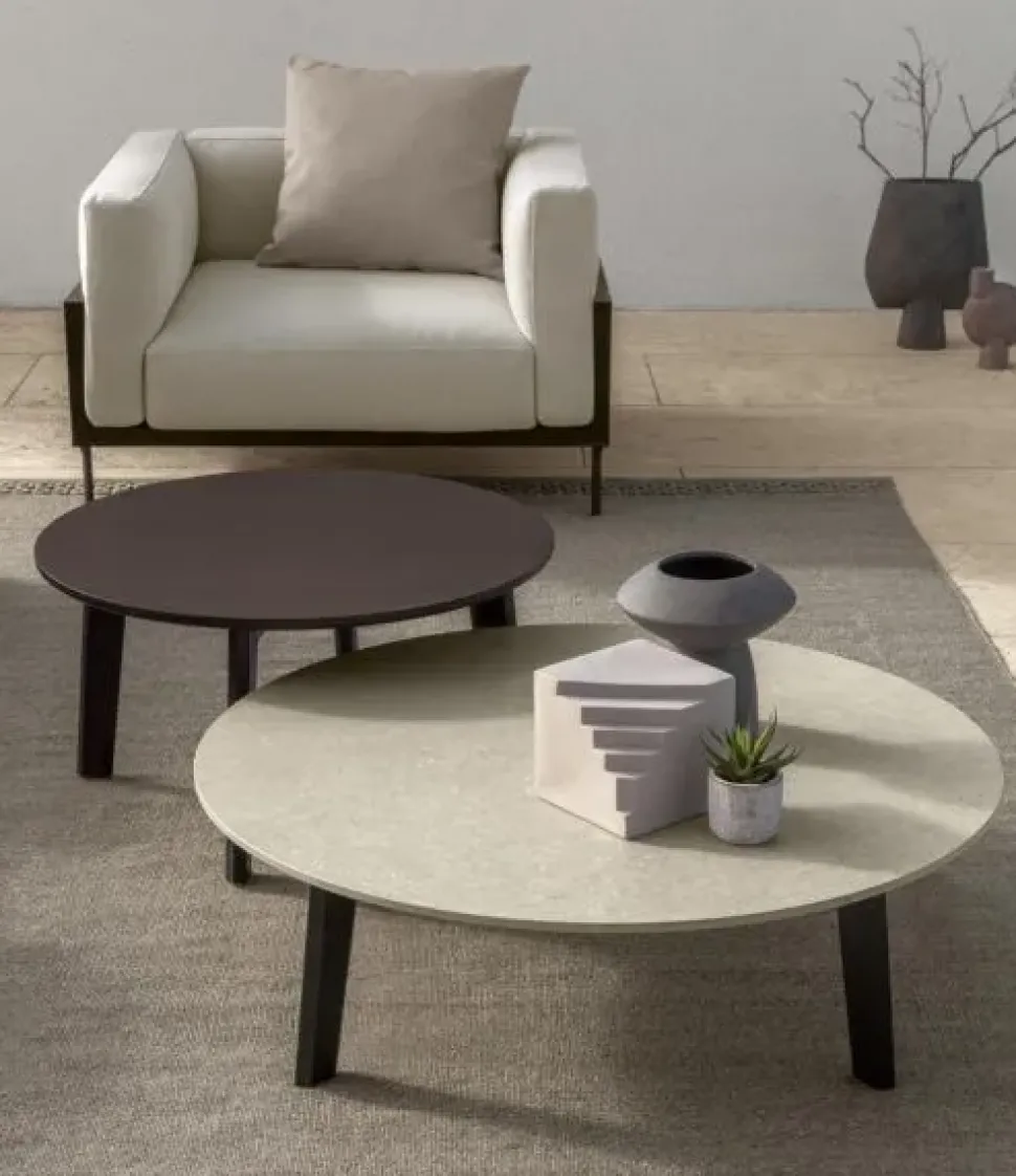 Divano da giardino Talenti outdoor Cleo teak sofa cm 230 ecru' A PREZZI OUTLET