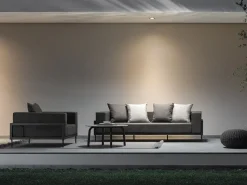 Divano da giardino Talenti Cleo alu  divano talenti  a prezzi outlet