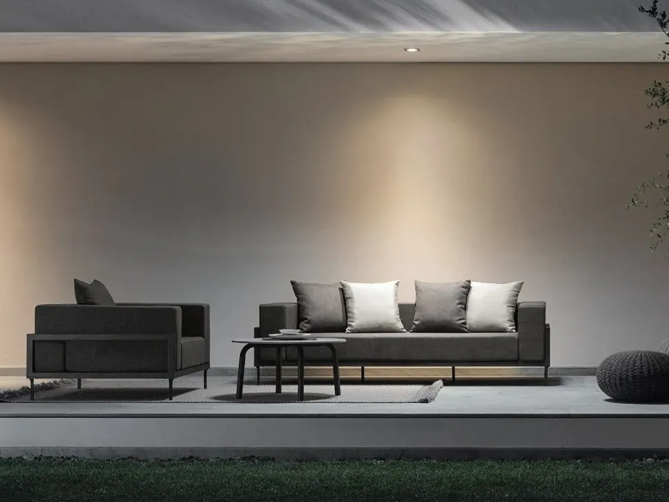 Divano da giardino Talenti Cleo alu divano talenti a prezzi outlet