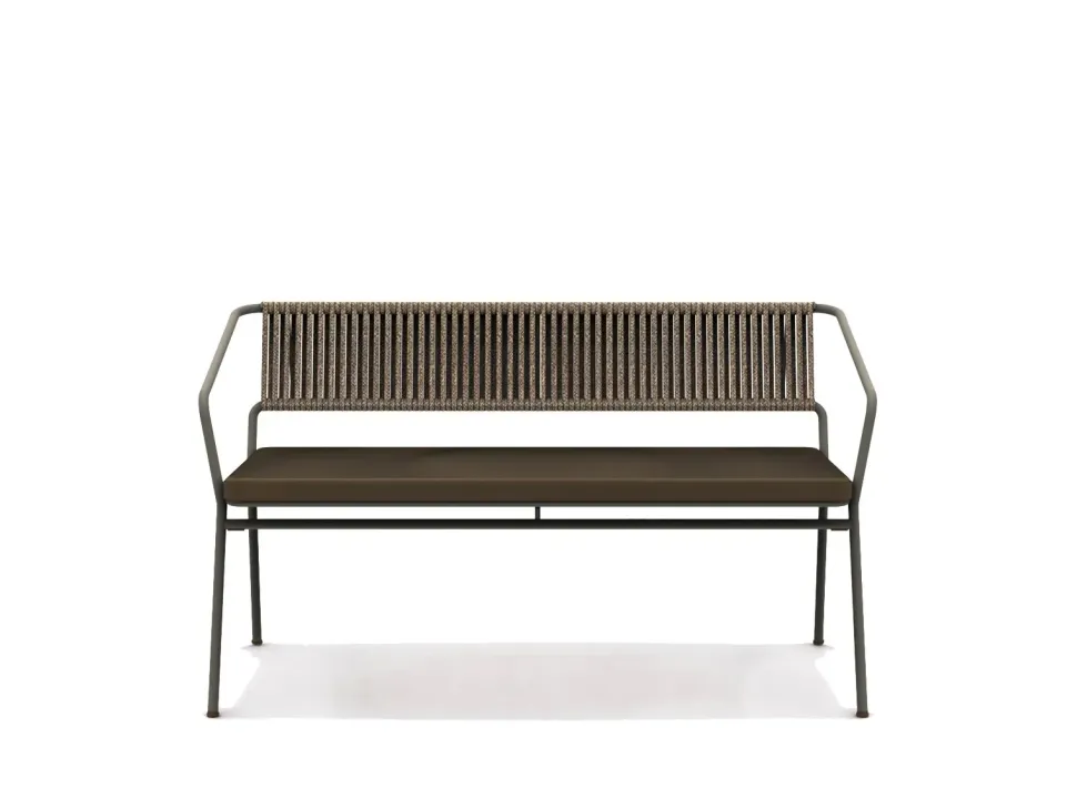 Divano da giardino Vermobil modello Divano 2 posti slot bronzo - vermobil SCONTATO