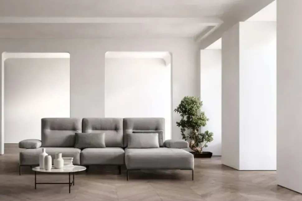 Divano Dalton in Tessuto sfoderabile di Samoa scontato 40%