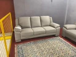 Divano Daniela afo sofà in Tessuto non sfoderabile  di Artigianale scontato 50%