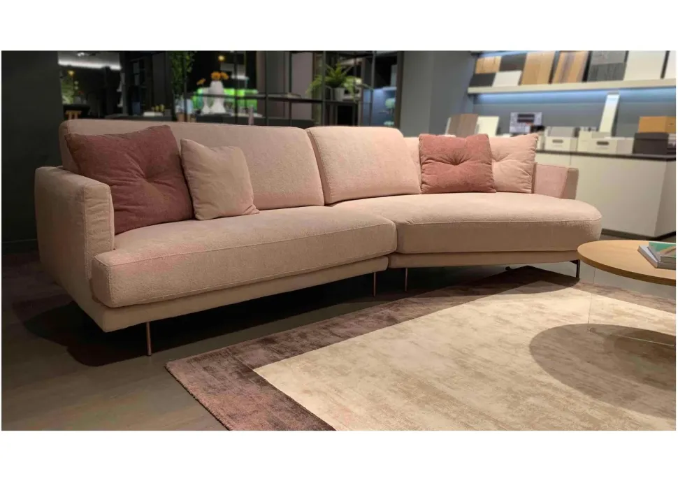 Divano Denver in Tessuto sfoderabile di Rizzetto scontato 30%