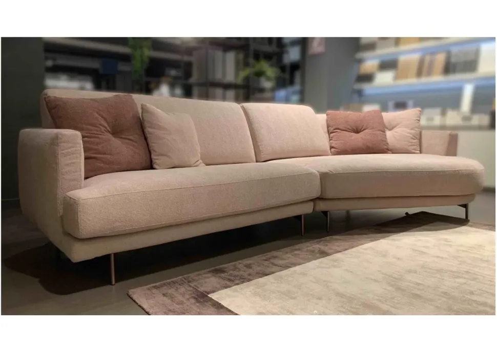 Divano Denver in Tessuto sfoderabile di Rizzetto scontato 30%