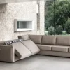 DIVANO DESIGN MAXI ANGLARE CON LETTO O SENZA