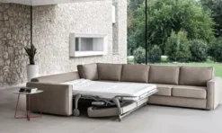 DIVANO DESIGN MAXI ANGLARE CON LETTO O SENZA