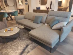 Divano design microfibra Modula di Max divani con sconto del - 33%