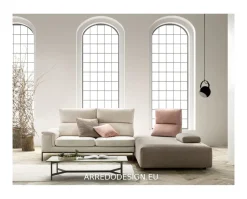 Divano design tessuto Astor di Samoa con sconto del - 35%