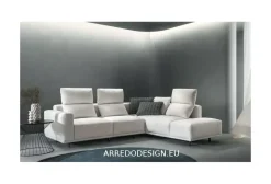 Divano design tessuto Ginny  di Samoa con sconto del - 35%