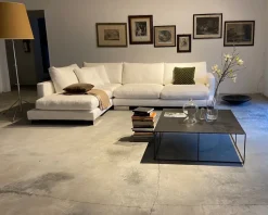 Divano Dhome Simposio divano ad angolo con chaise longue PREZZI OUTLET sconto 25%