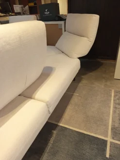 Divano Divano calia italia boero in Tessuto sfoderabile  di Calia scontato 58%