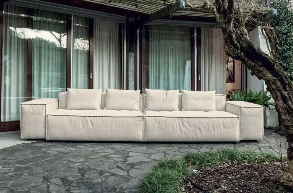 Divano Divano componibile piuma vari tessuti Md work: SCONTO ESCLUSIVO