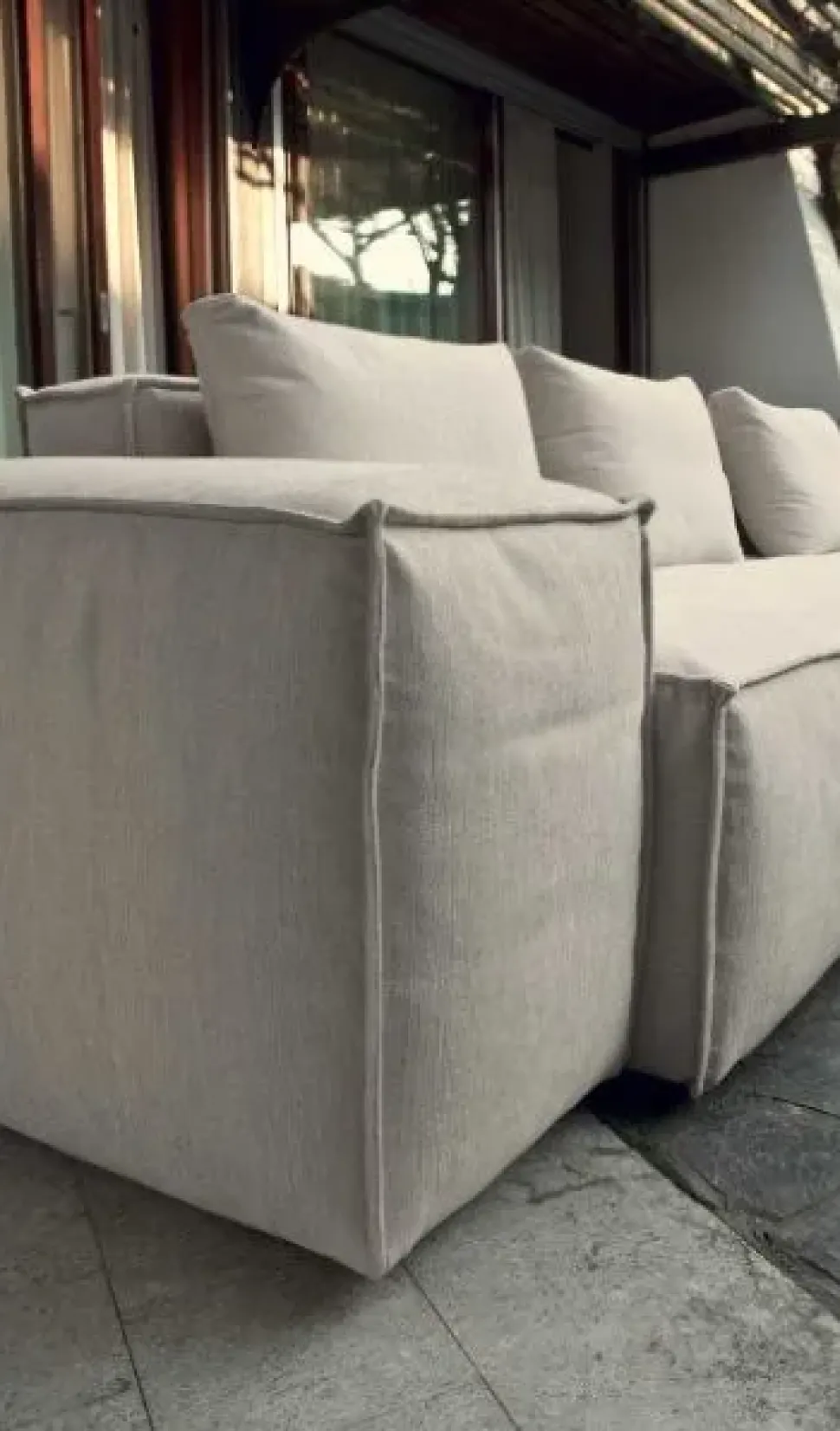 Divano Divano componibile piuma vari tessuti Md work: SCONTO ESCLUSIVO