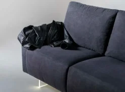 Divano Divano con led piuma in Tessuto sfoderabile di Md work scontato 44%