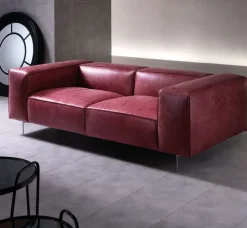 Divano Divano in pelle e memory firenze Md work a prezzo scontato