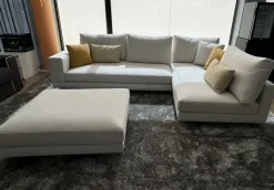 Divano Divano in tessuto italiano monder in Tessuto sfoderabile di Artigianale scontato 44%