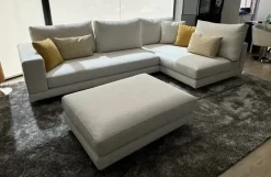 Divano Divano in tessuto italiano monder in Tessuto sfoderabile di Artigianale scontato 44%