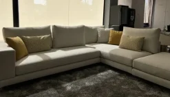 Divano Divano in tessuto italiano monder in Tessuto sfoderabile di Artigianale scontato 44%