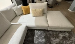 Divano Divano in tessuto italiano monder in Tessuto sfoderabile di Artigianale scontato 44%