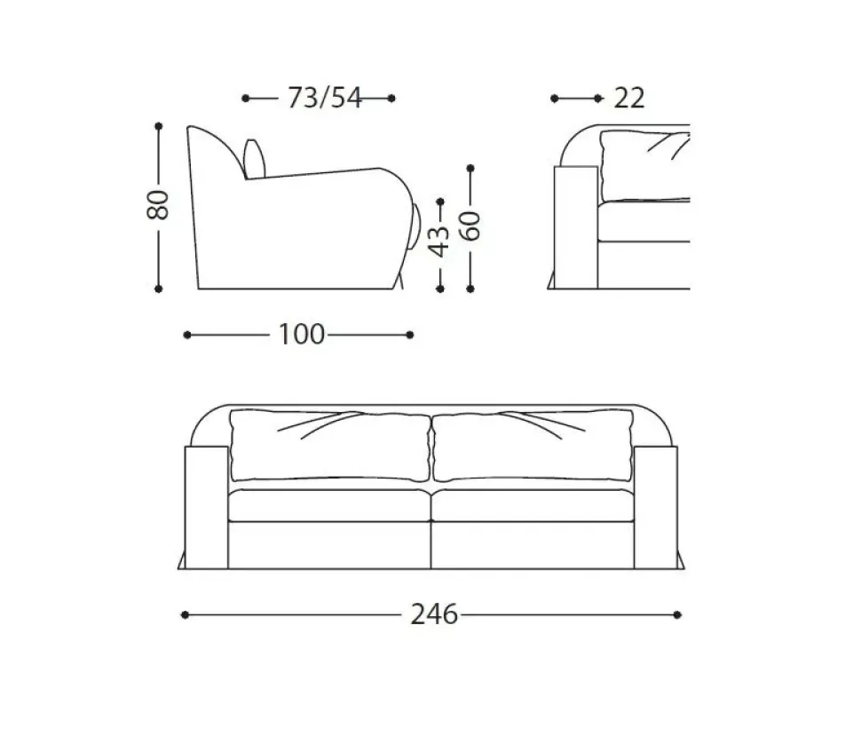 Divano Divano luxury velluto di Md work in stile classico a prezzo scontato