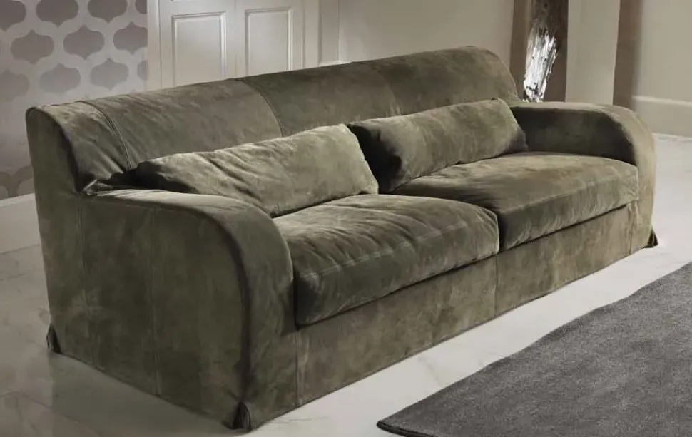 Divano Divano luxury velluto di Md work in stile classico a prezzo scontato