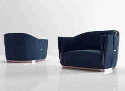 Divano Divano luxury velluto acciaio  Md work a prezzi outlet