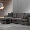 Divano Divano mod.ghibli con chaise-longue in promo-scontodel 50% tessuto in misto piuma  Excò a prezzo Outlet