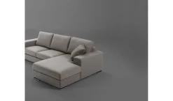 Divano Divano mod.virna rivestito in tessuto in promo-sconto del 50% in Tessuto sfoderabile di Excò scontato 50%