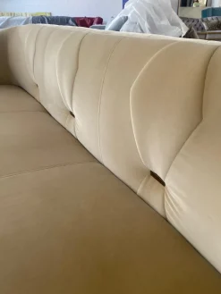 Divano Divano pronta consegna luxury acciaio velluto Md work in Offerta Outlet