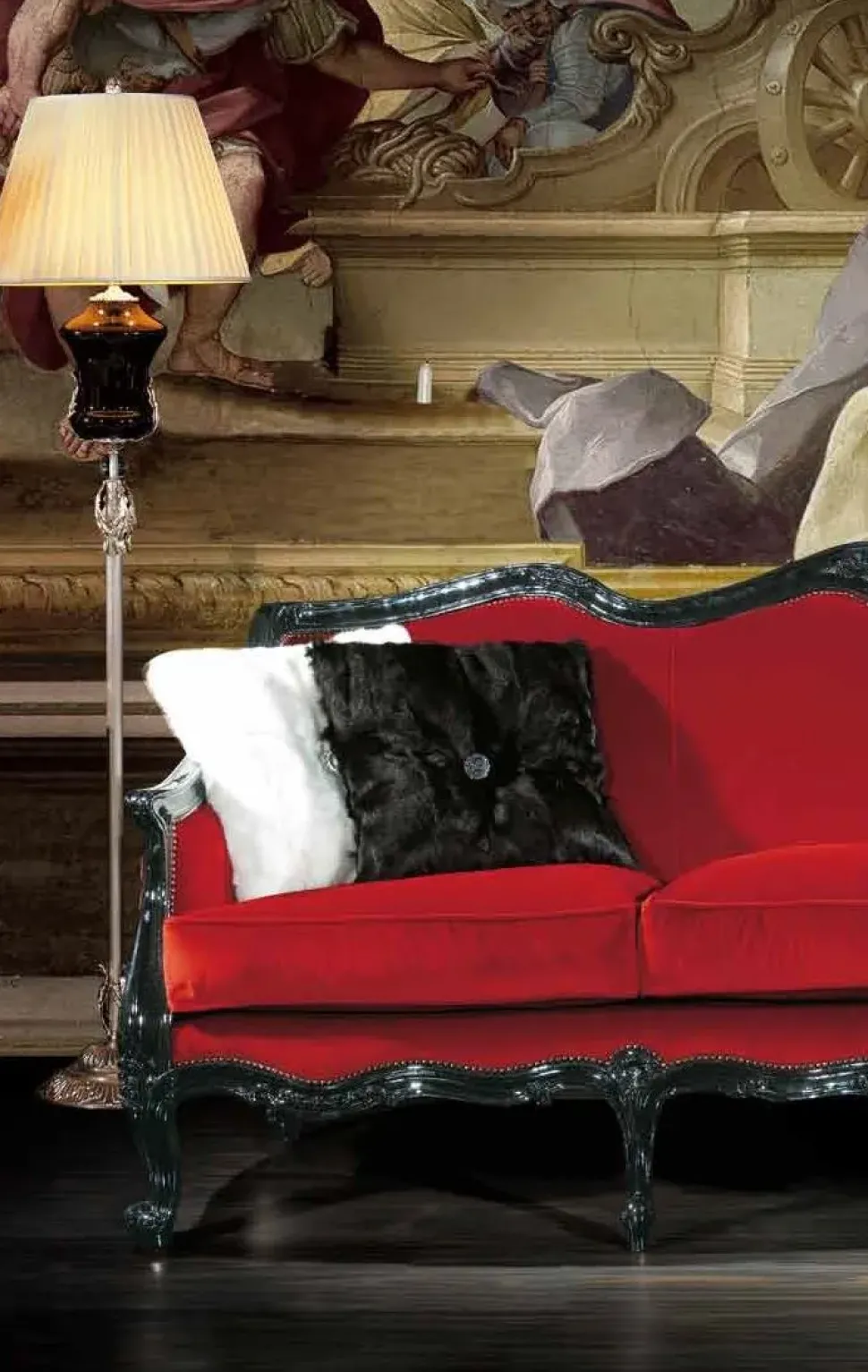 Divano Divano re leone vari colori e rivestimenti in Tessuto non sfoderabile di Md work scontato 43%