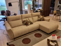 Divano Divano rosini modello madrid in Tessuto sfoderabile  di Rosini scontato 40%