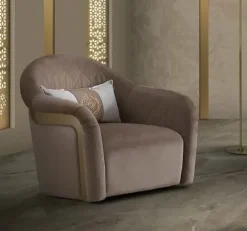 Divano Divano velluto acciaio  in Tessuto Md work a prezzo scontato