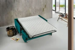 Divano Divano-letto mod.kuck rivestito in tessuto in promo-sconto del 50% Excò a PREZZO OUTLET scontato del 50%