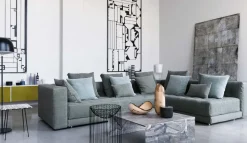 Divano Doze in Tessuto sfoderabile  a prezzo riservato