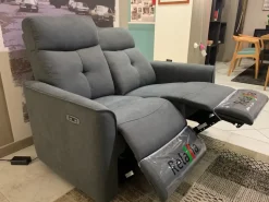 Divano Enea tessuto in poliuretano  Relaxia in Offerta Outlet