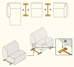 Divano Float Felis in OFFERTA - 50%