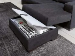 Divano Florida in Tessuto sfoderabile  di Fabbri salotti scontato 35%