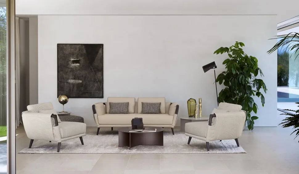 Divano Gaudì in stile Design Con schienale a prezzi outlet