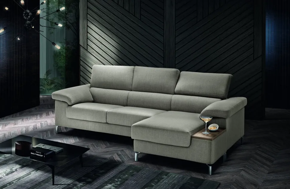 Divano Giulia Biel in Offerta Outlet a 1490€. Penisola inclusa!