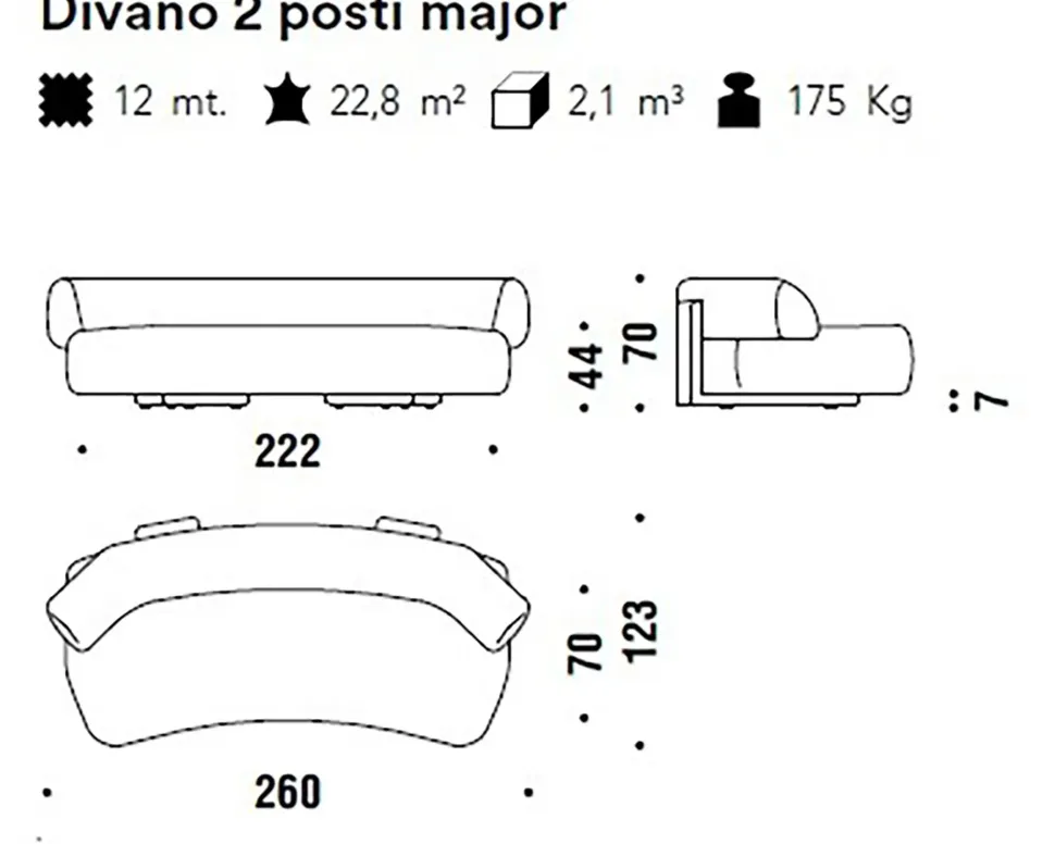 Divano Gogan Moroso scontato! Acquista ora e risparmia!