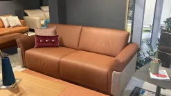 Divano Harlem  pelle in poliuretano  Egoitaliano a prezzo scontato