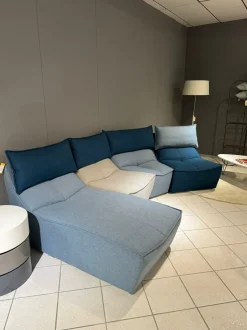 Divano Hip hop tessuto in poliuretano  Calia in Offerta Outlet