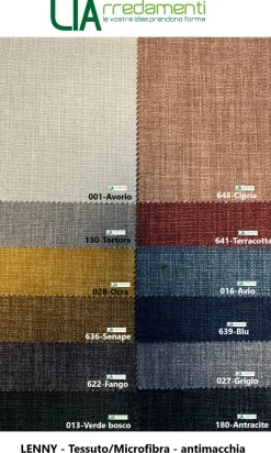 Divano in Microfibra stile moderno modello Feng° scontato - 35%