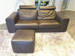 Divano in Pelle Manhattan Alberta salotti