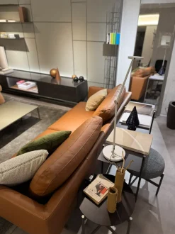 Divano in Pelle stile design modello Royal scontato - 54%