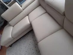 Divano in Pelle stile moderno modello Cubic scontato - 53%