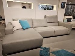 Divano in Pelle stile moderno modello Horizon scontato - 32%